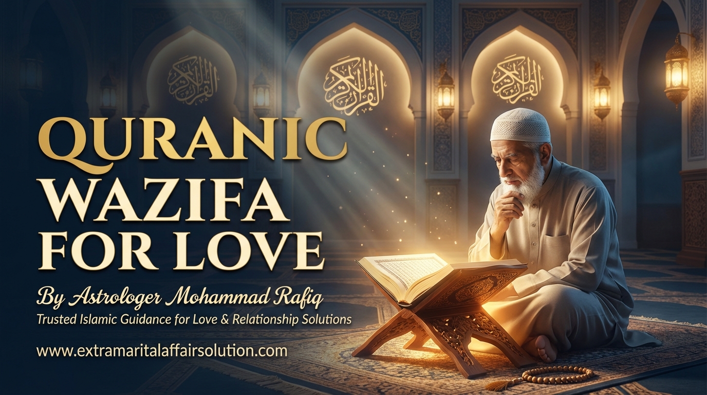 Quranic wazifa for love